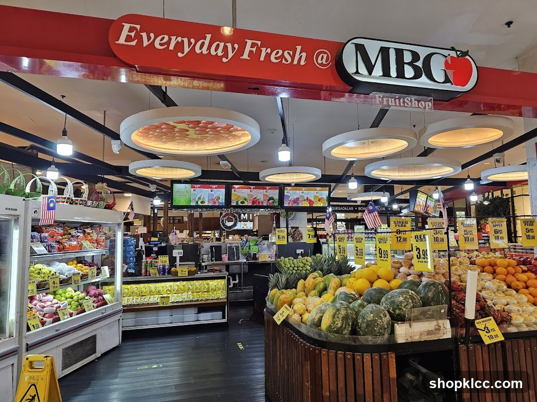 Everyday Fresh @ MBG Fruit Shop Interior