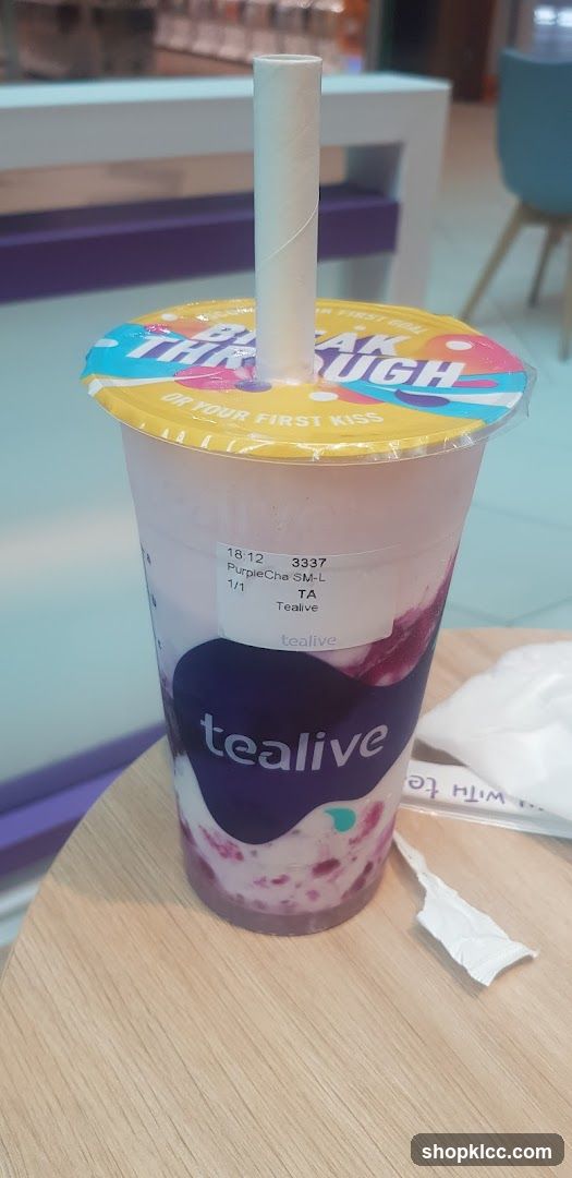 Tealive Bubble Tea Cup
