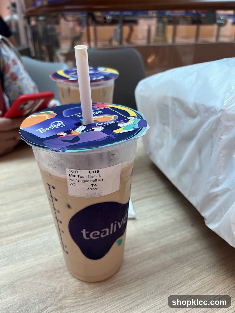 Tealive Milk Tea Cup