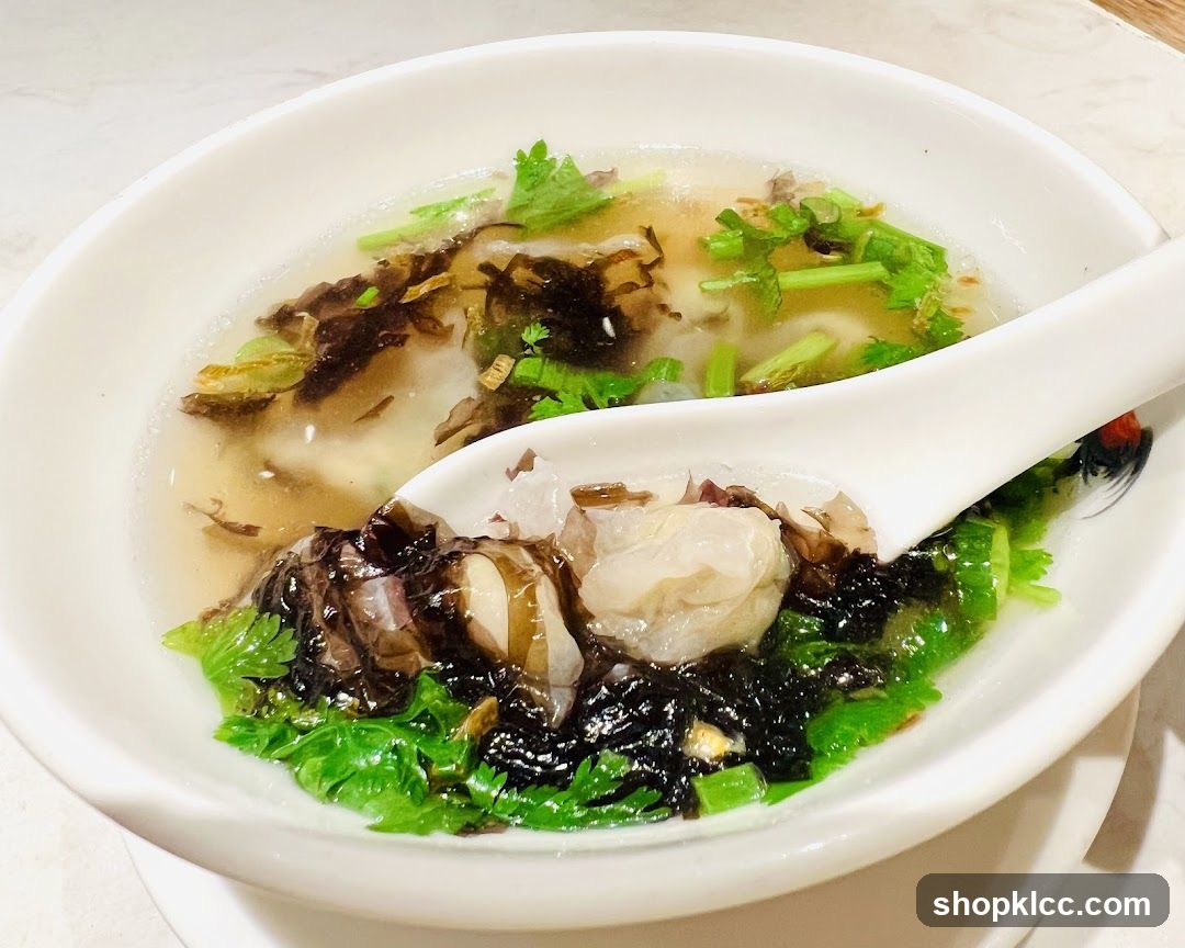 Soup Bowl with Ingredients