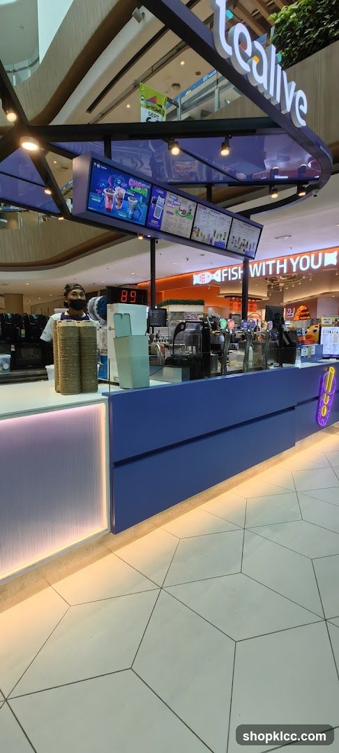 Tealive Counter Interior