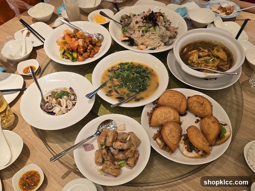 Chinese Feast Spread