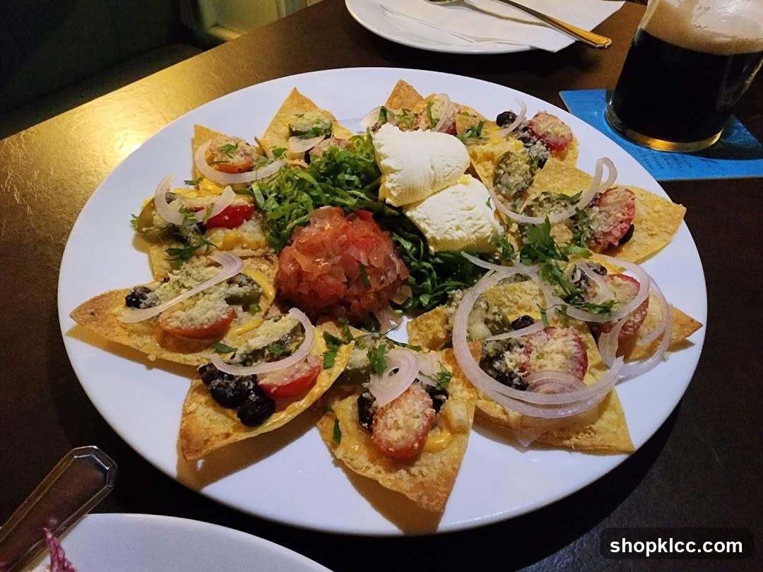 Chips and Cheese Platter with Tomatoes