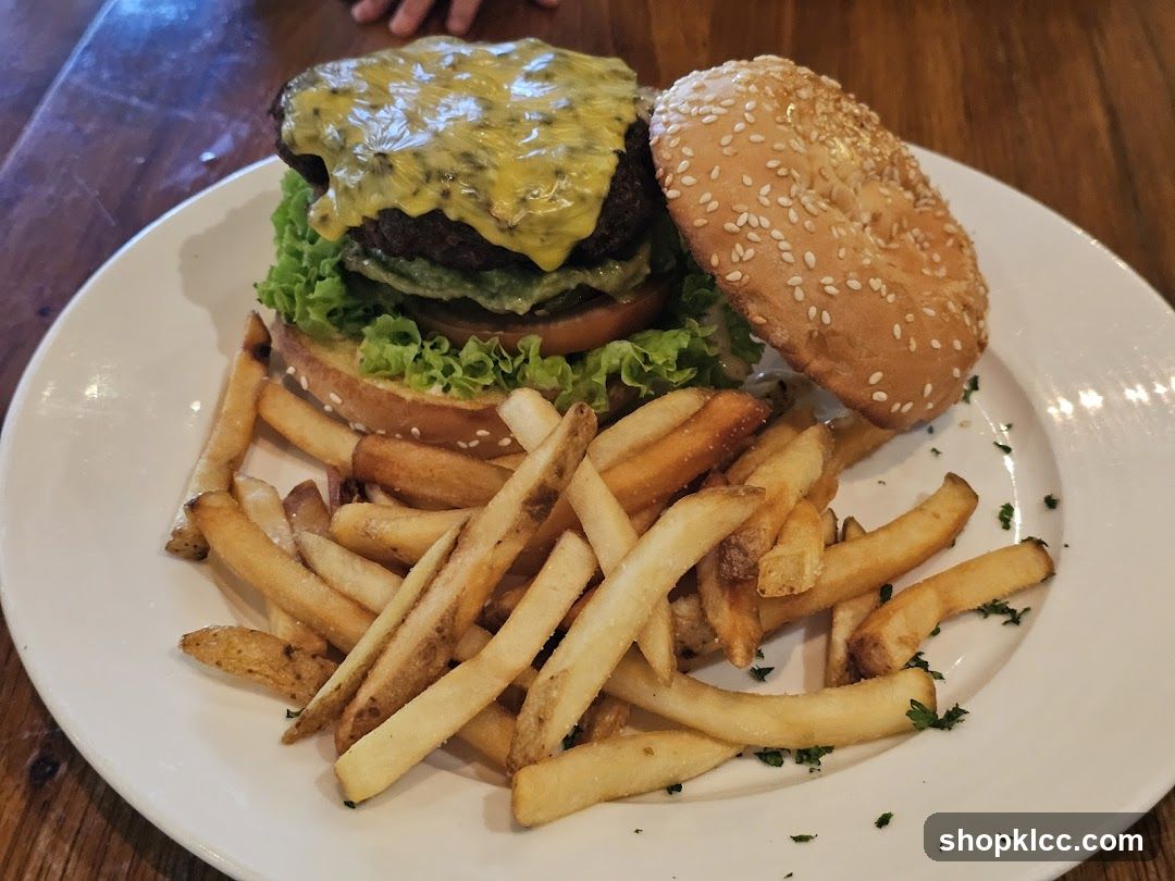 Cheeseburger with Fries