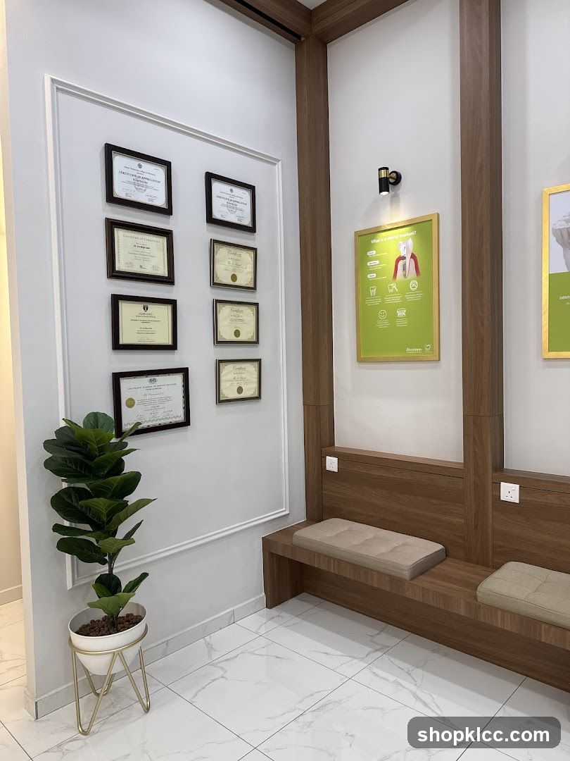 Interior of a professional office or clinic