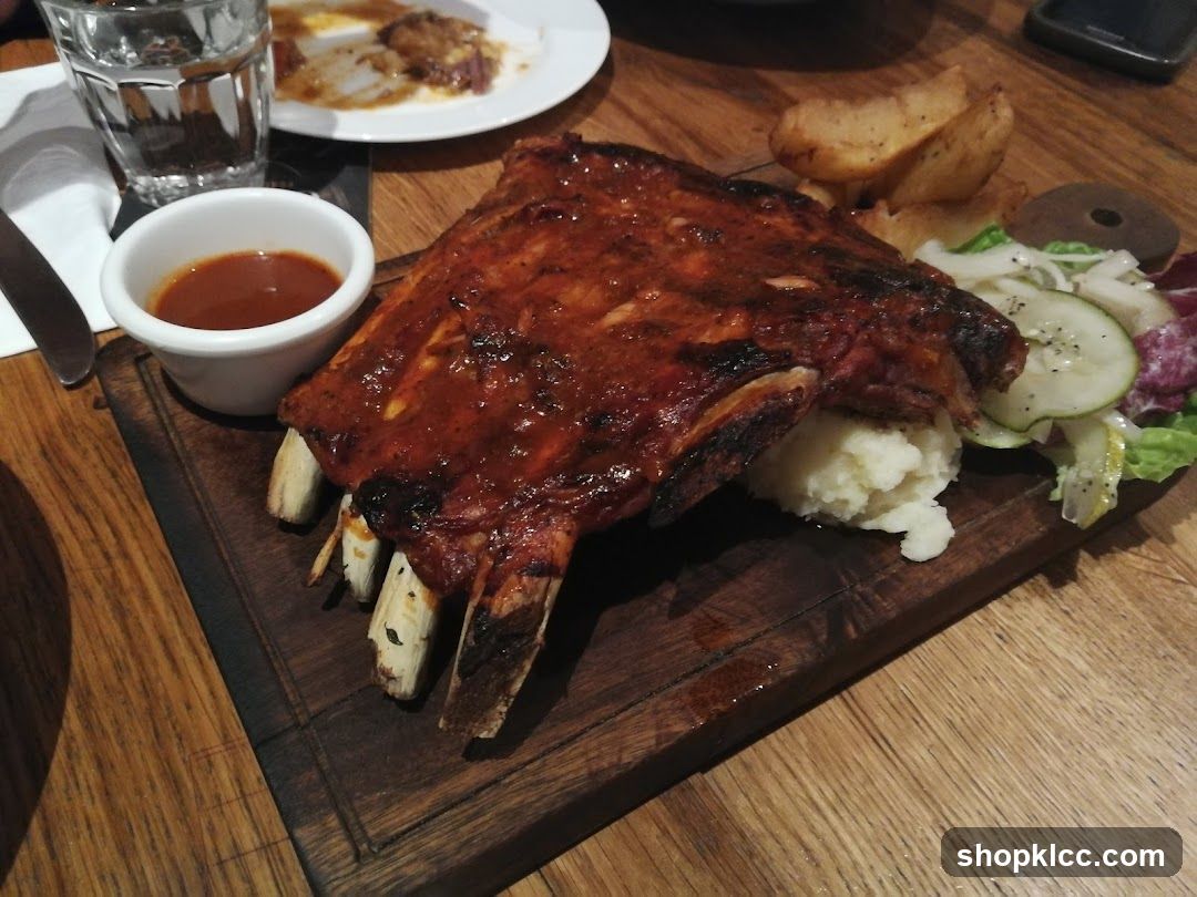 BBQ Ribs Platter