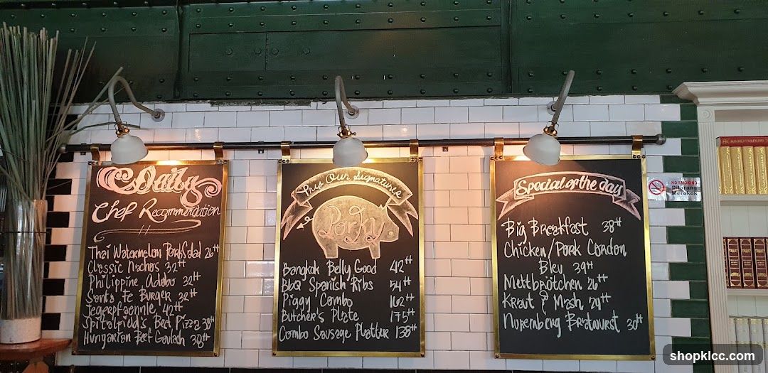 Dining Menu Board Display