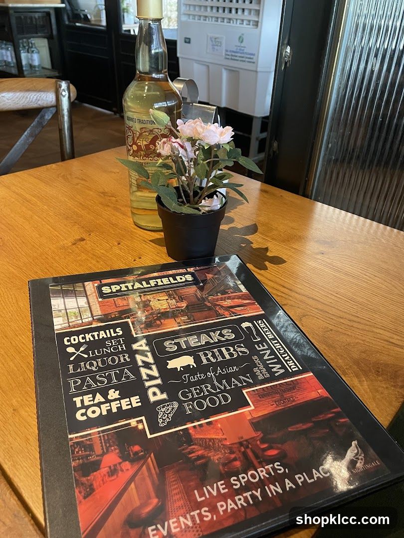 Spitalfields Restaurant Table Setting