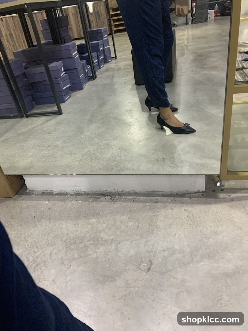 Interior Shoe Store View