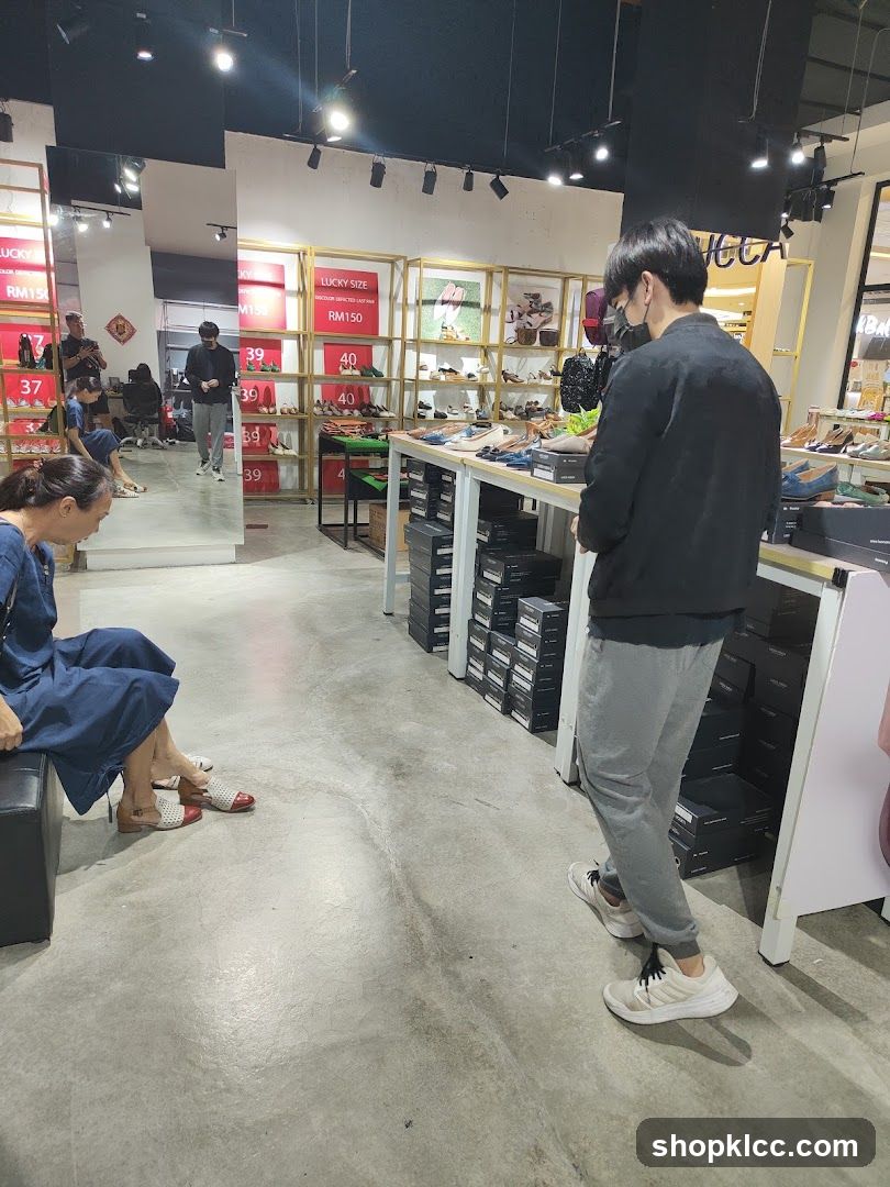 Shoe Store Interior