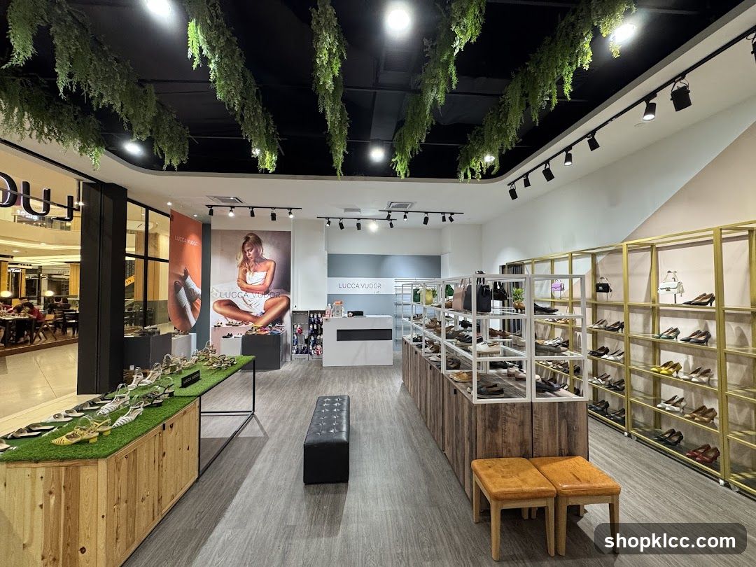 Shoe Store Interior Display