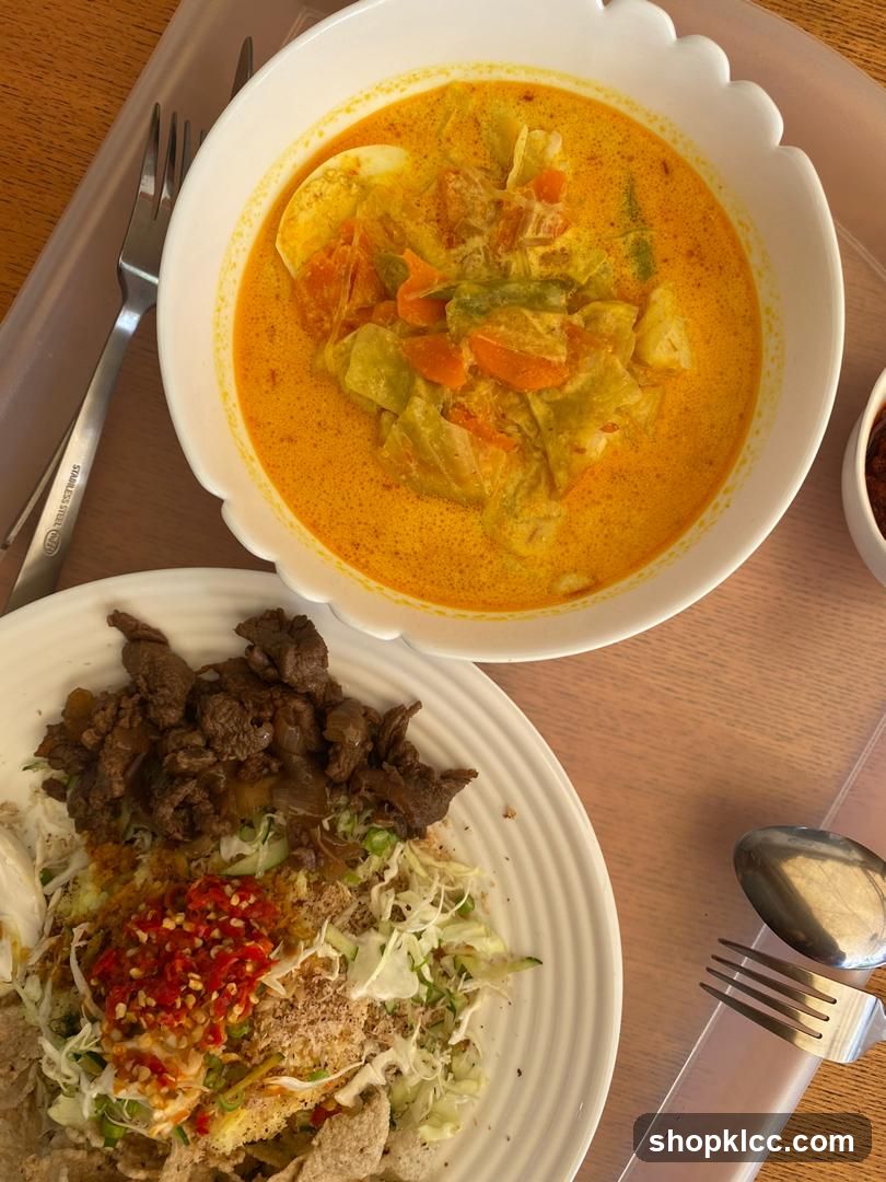 Curry and Beef Dish