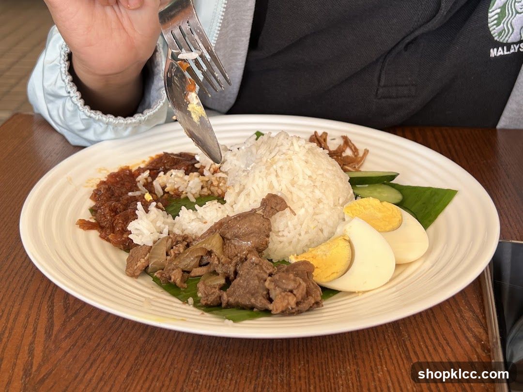 Nasi Lemak Plate