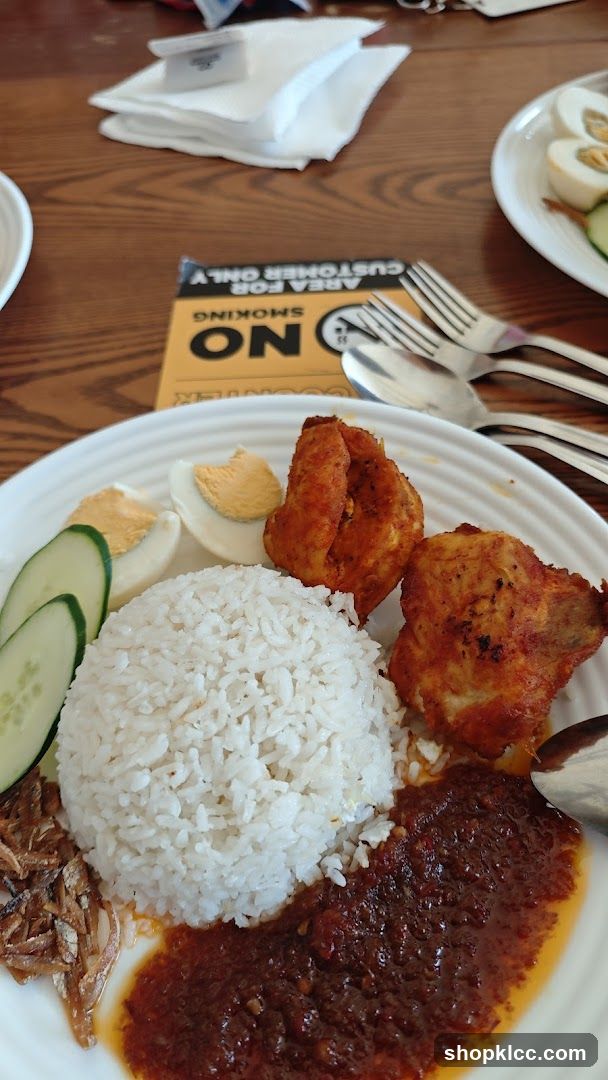 Nasi Lemak Plate