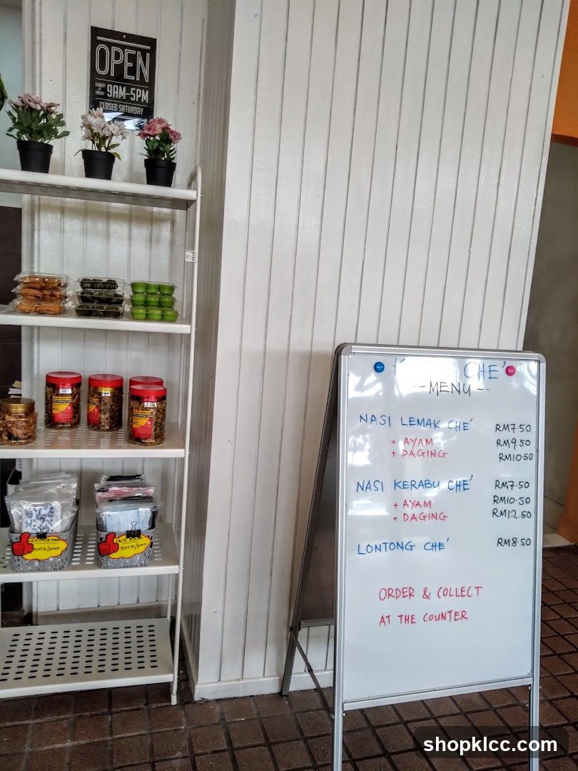 Store Interior Display and Menu Board