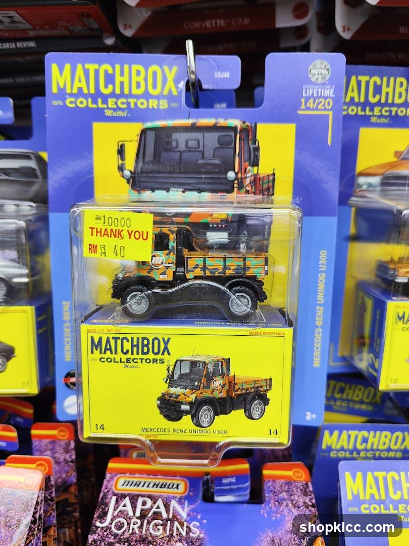 Matchbox Toy Display