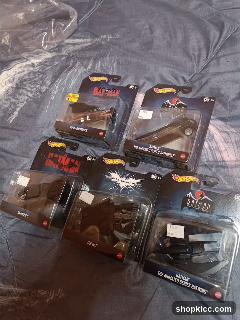 Batman Hot Wheels Batmobiles Collection
