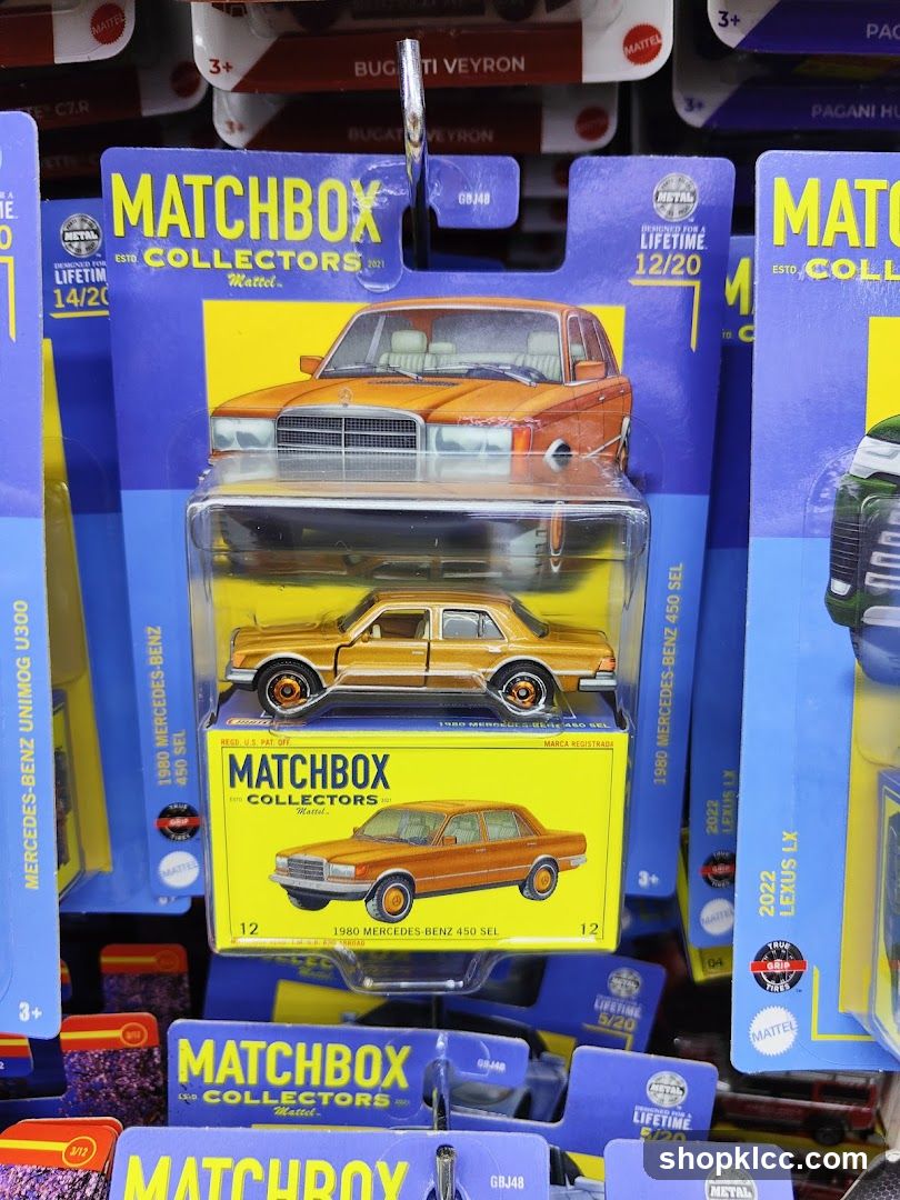 Matchbox Collectors Display