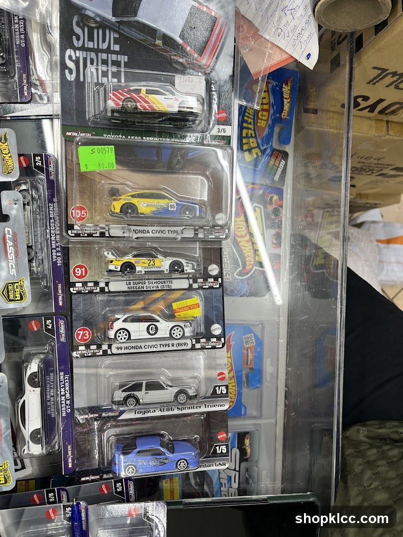 Toy Car Display Case
