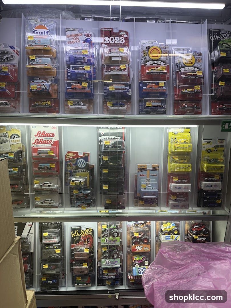 Diecast Car Collection Display