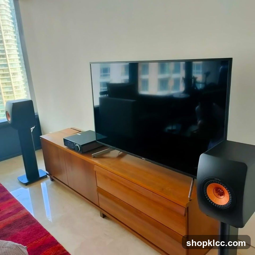 Living Room Entertainment Setup