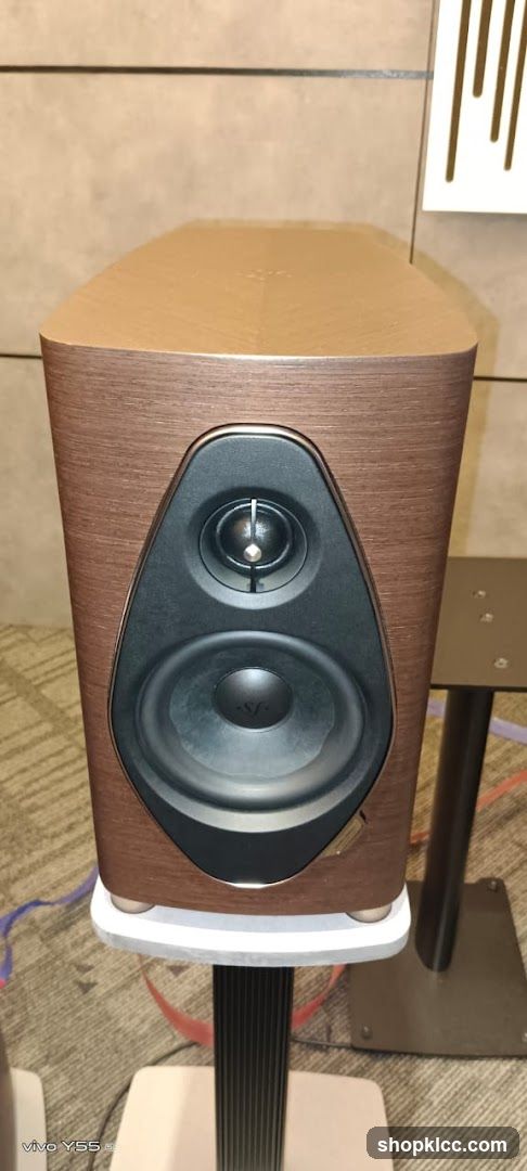 Speaker on Display Stand