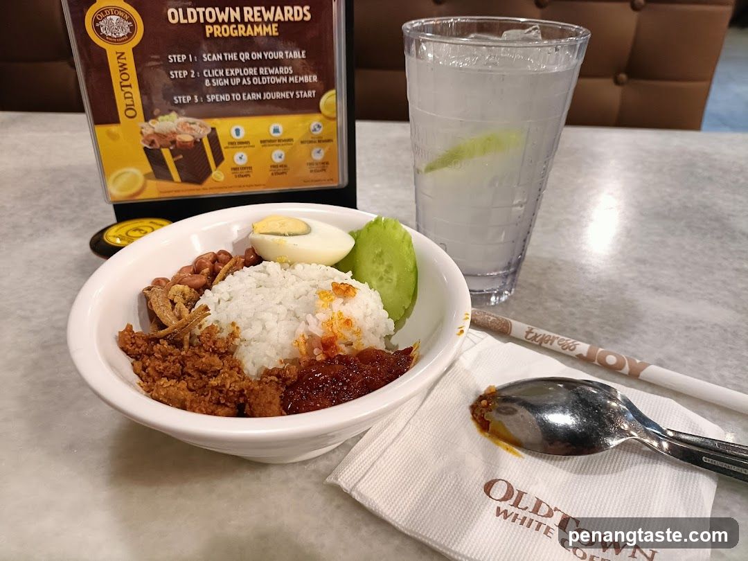 Nasi Lemak and Drink