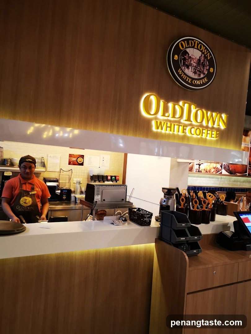 OldTown White Coffee Counter