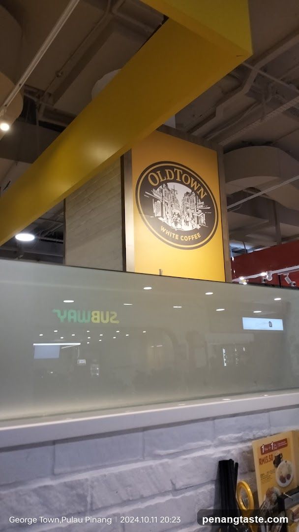 Old Town White Coffee Sign