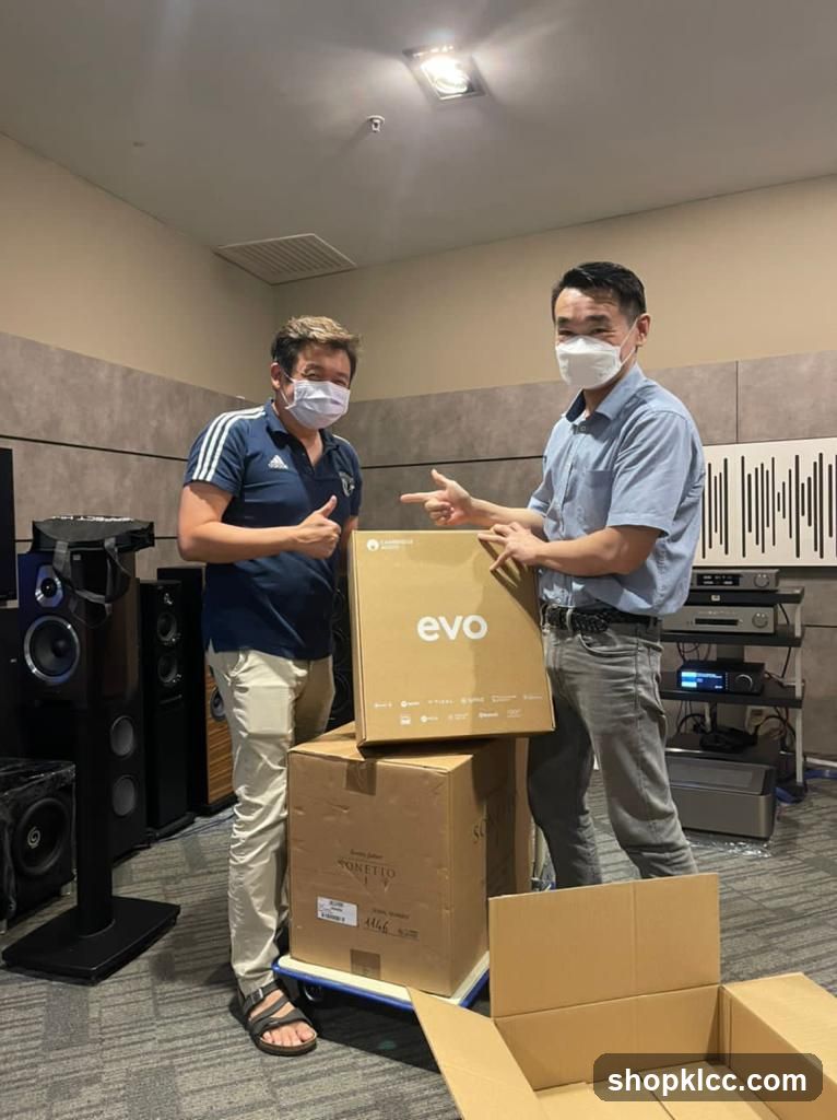 Audio Equipment Unboxing