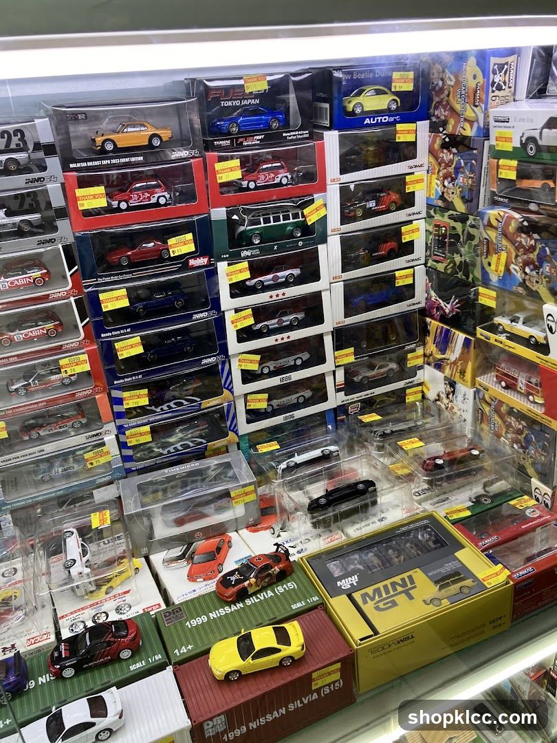 Diecast Car Collection Display