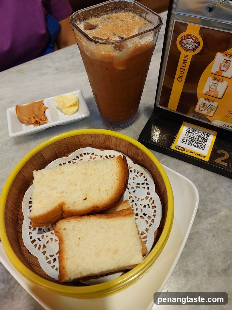 Oldtown White Coffee Toast Set