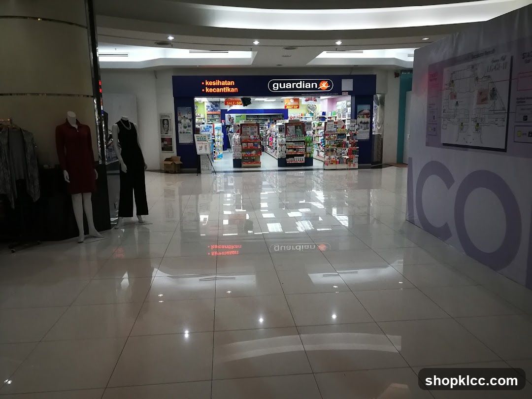 Guardian Pharmacy Store Interior View