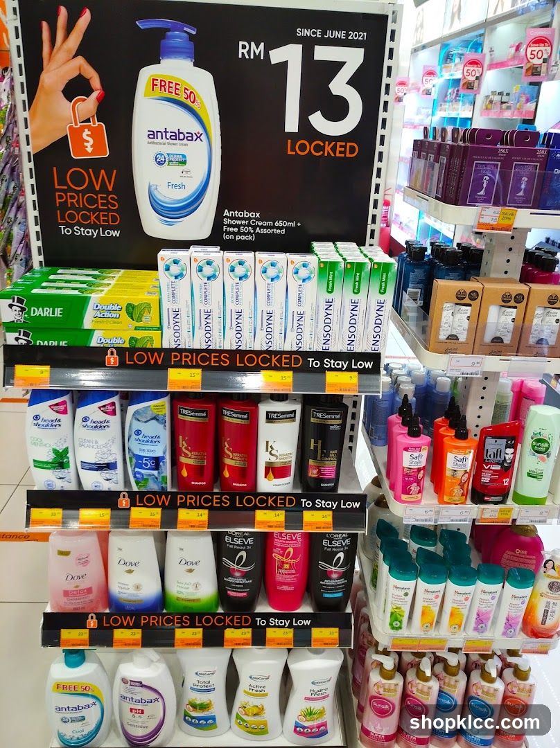 Personal Care Products Display