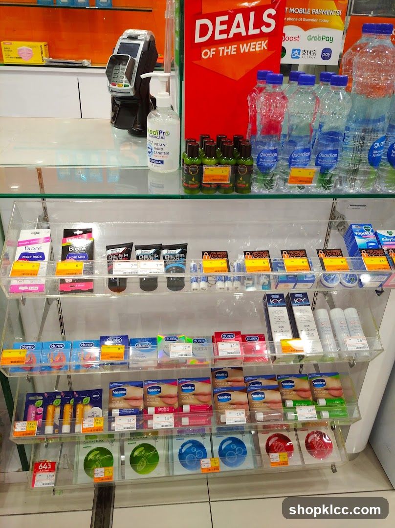 Pharmacy Display Shelf