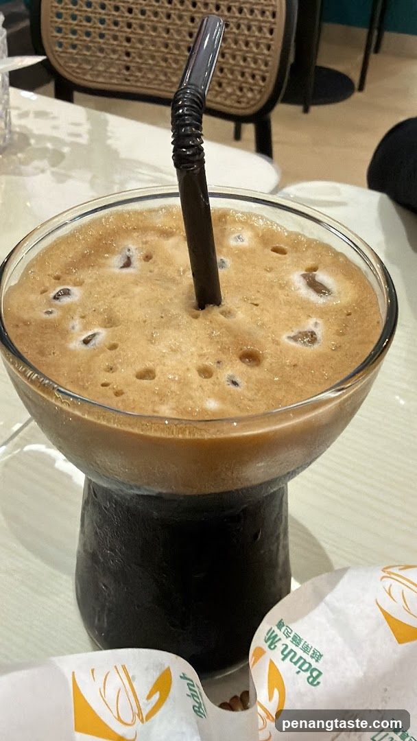 Iced Coffee with Pastries