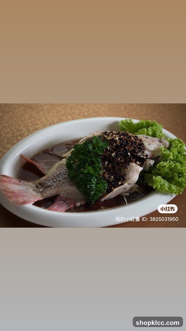 Steamed Fish Dish