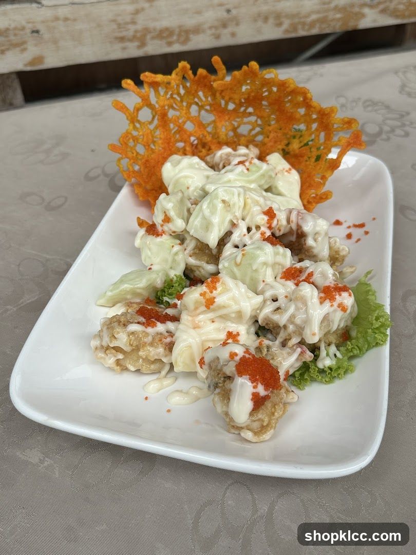 Crispy Shrimp Salad