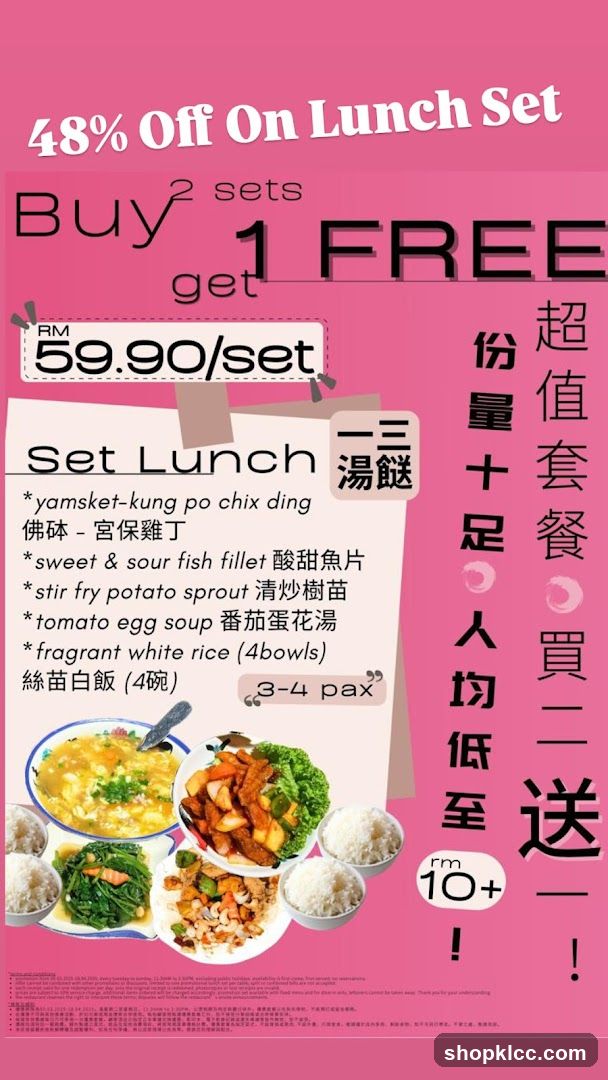 Set Lunch Promotion