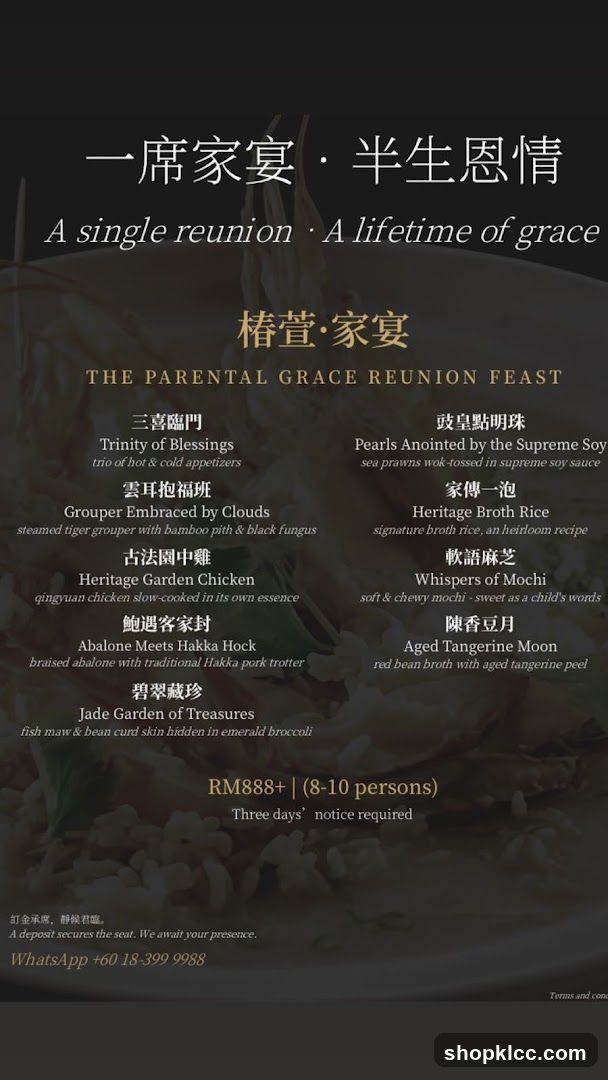 The Parental Grace Reunion Feast