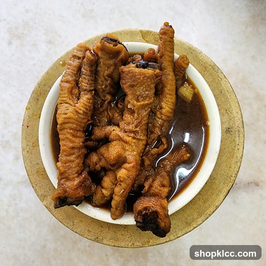 Braised Chicken Feet in Sauce