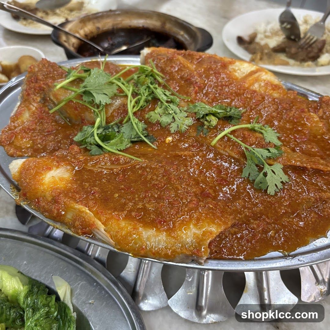 Spicy Fish Dish with Cilantro Garnish