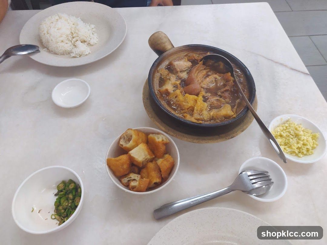 Cantonese-style meal spread