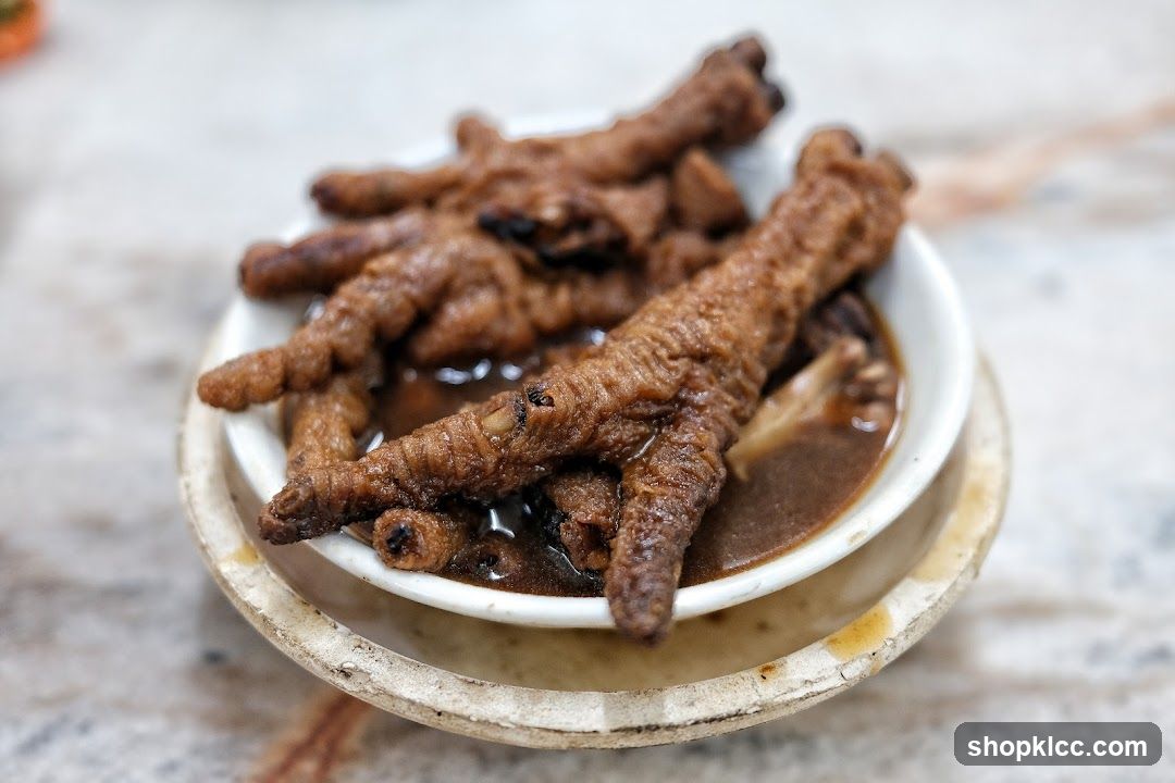 Braised Chicken Feet in Sauce
