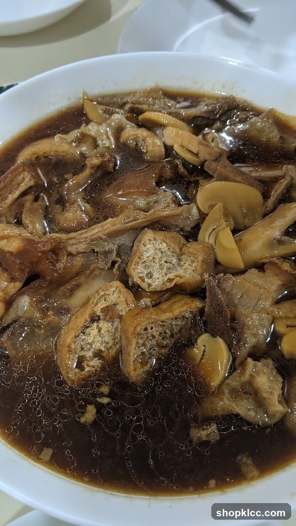 Braised Meat and Tofu Dish
