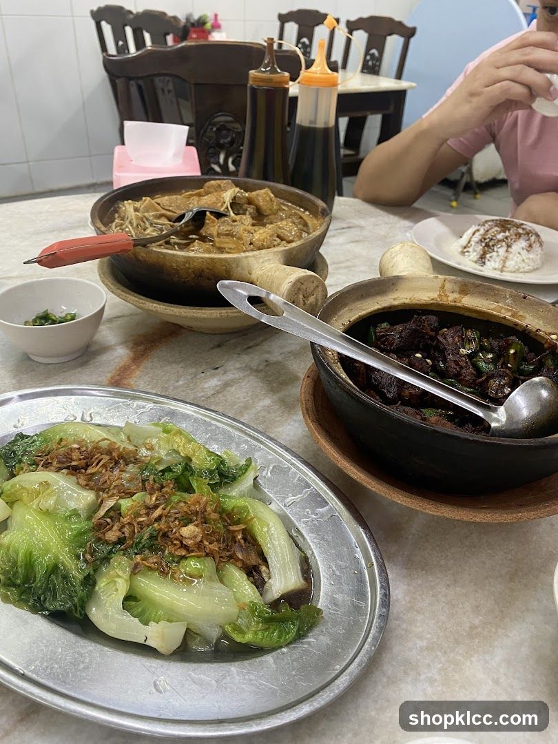 Dining Table with Various Dishes