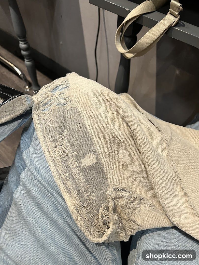 Distressed Denim Fabric