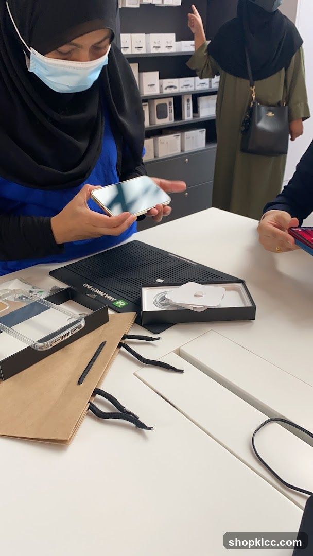 Phone Accessories Store Interior