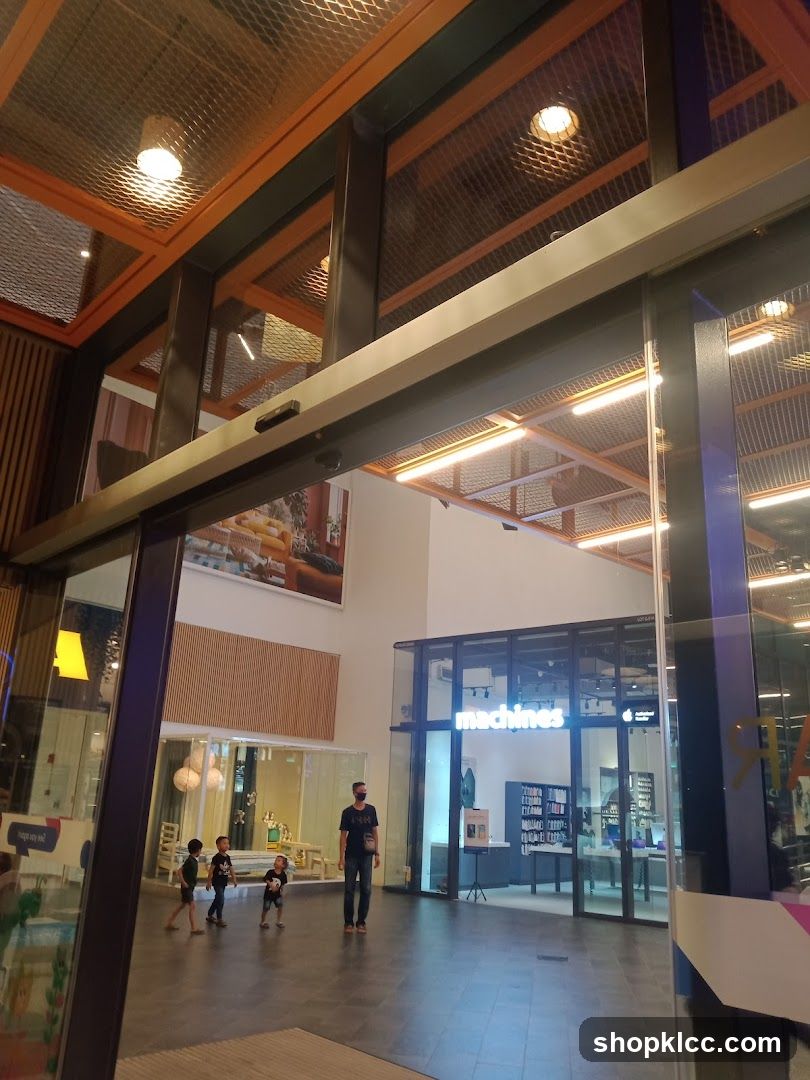 Shopping Mall Interior View