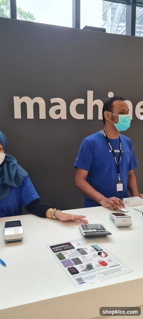 machines counter scene